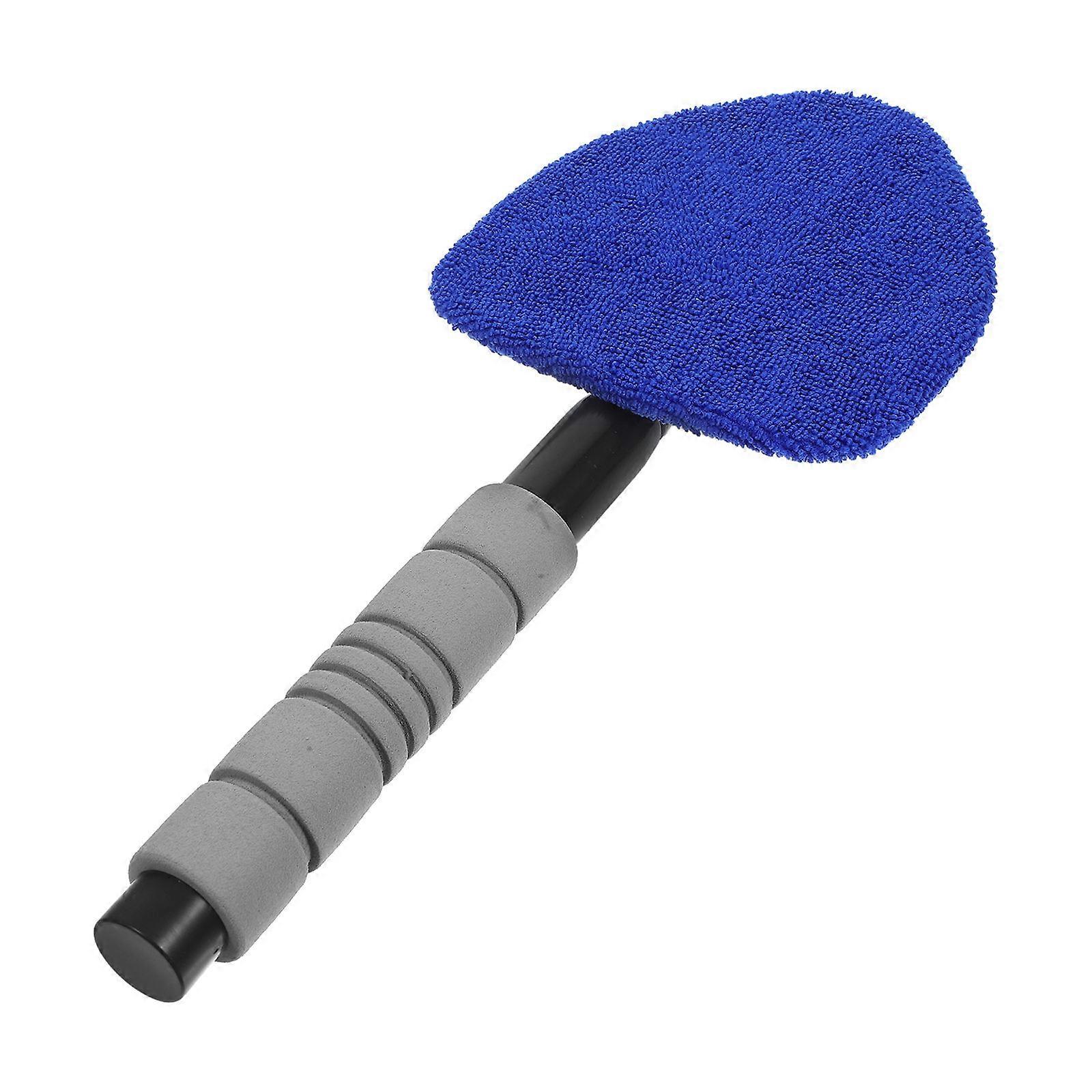 Car Glass Cleaning Brush Front Window Cleaner Triangular Shape Car Owners Car Maintenance 1Set
