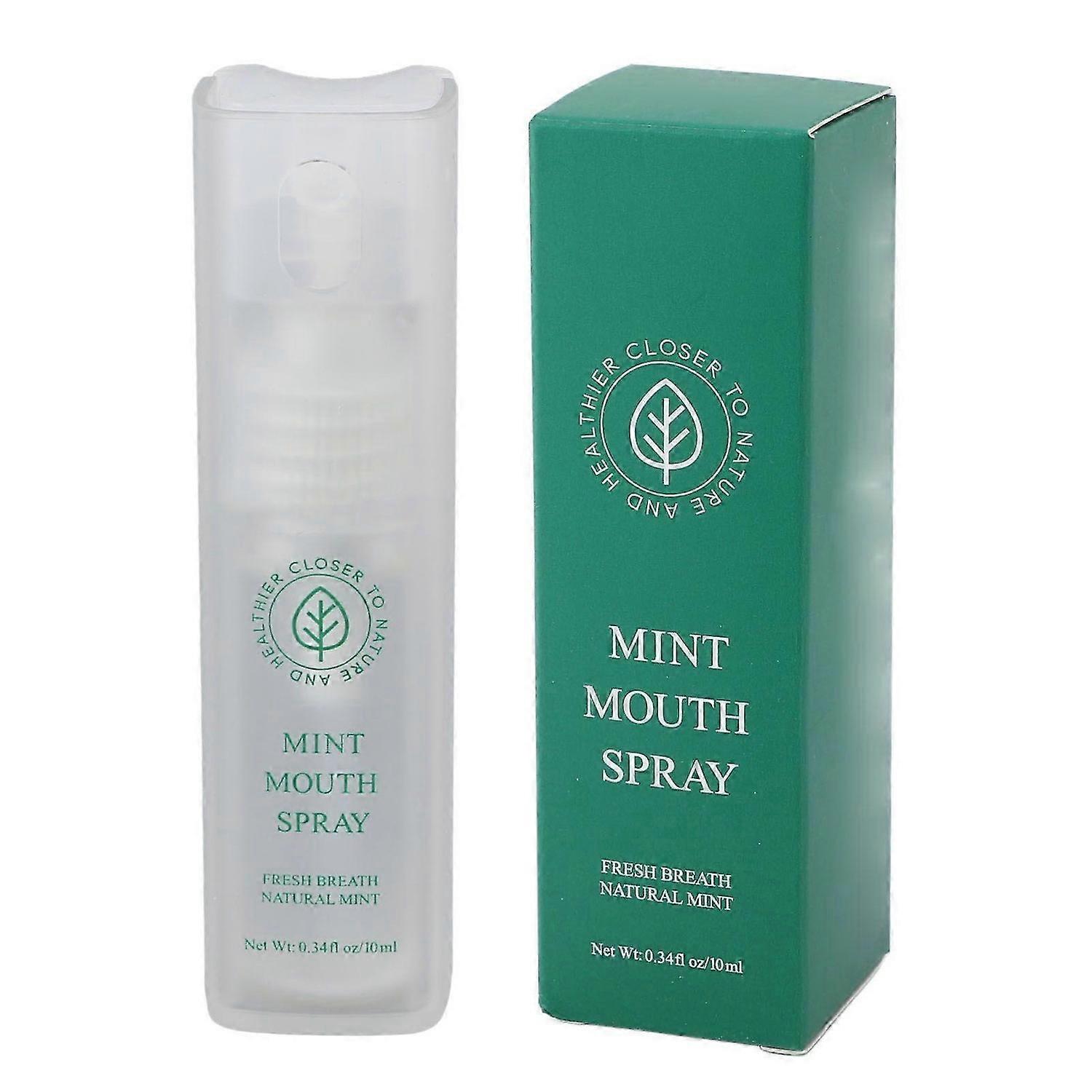 2025 Latest Model 10ml Mint Breath Spray for Mouth Instant Freshness Improved ...