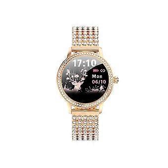 LW20 Female Smart Watch Circular Sports Color Screen Pedometer Heart Rate Blood Pressure Sleep