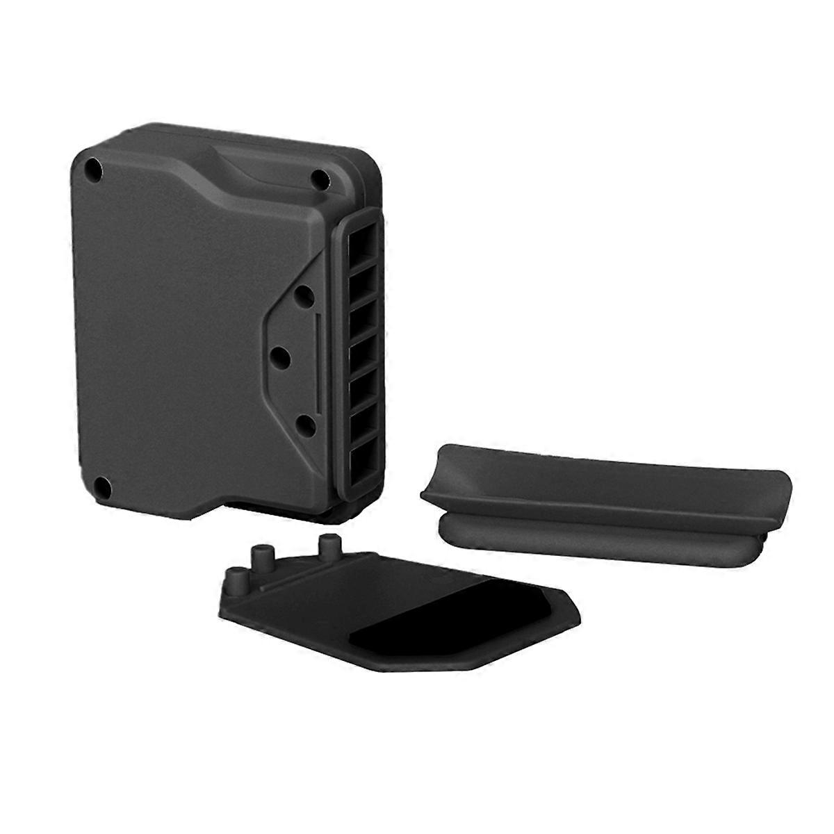 For 2 Console Exhaust Radiator with Temperature Display Strong Winds and Rapid Cooling Black