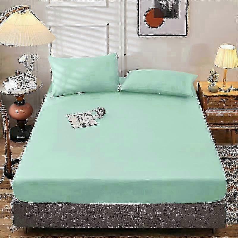 Elastic Band Fitted Sheets in Single Double King Queen Sizes for High Quality Mattress Covers 90/120/150/180cm Fit Sheets