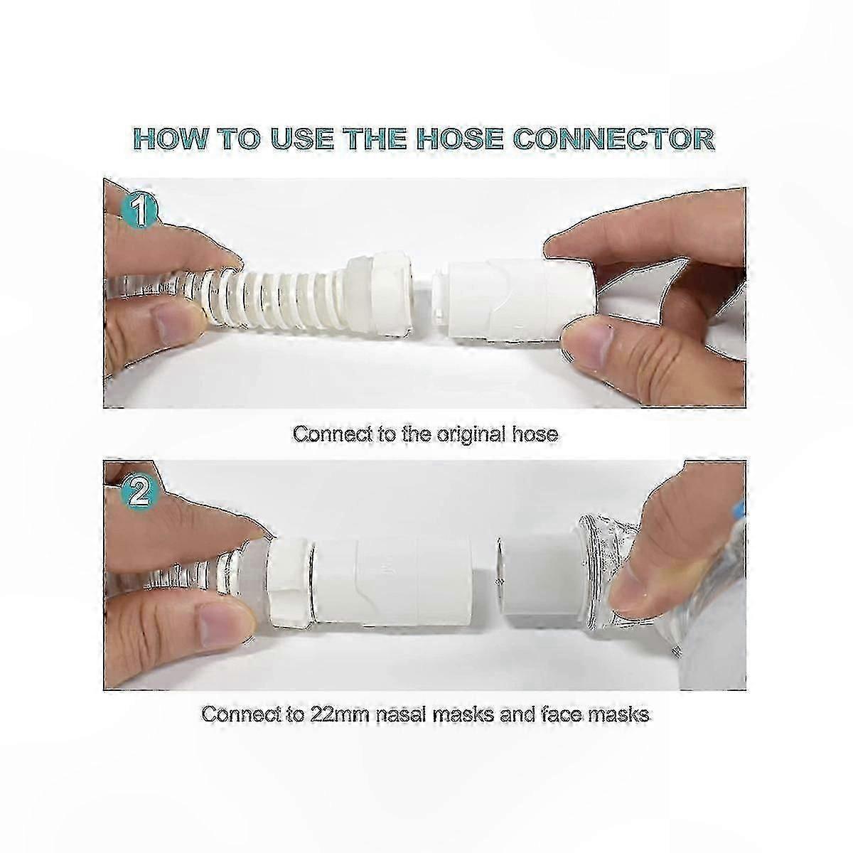 22mm Mask Adapter for Portable CPAP Hose Compatibility