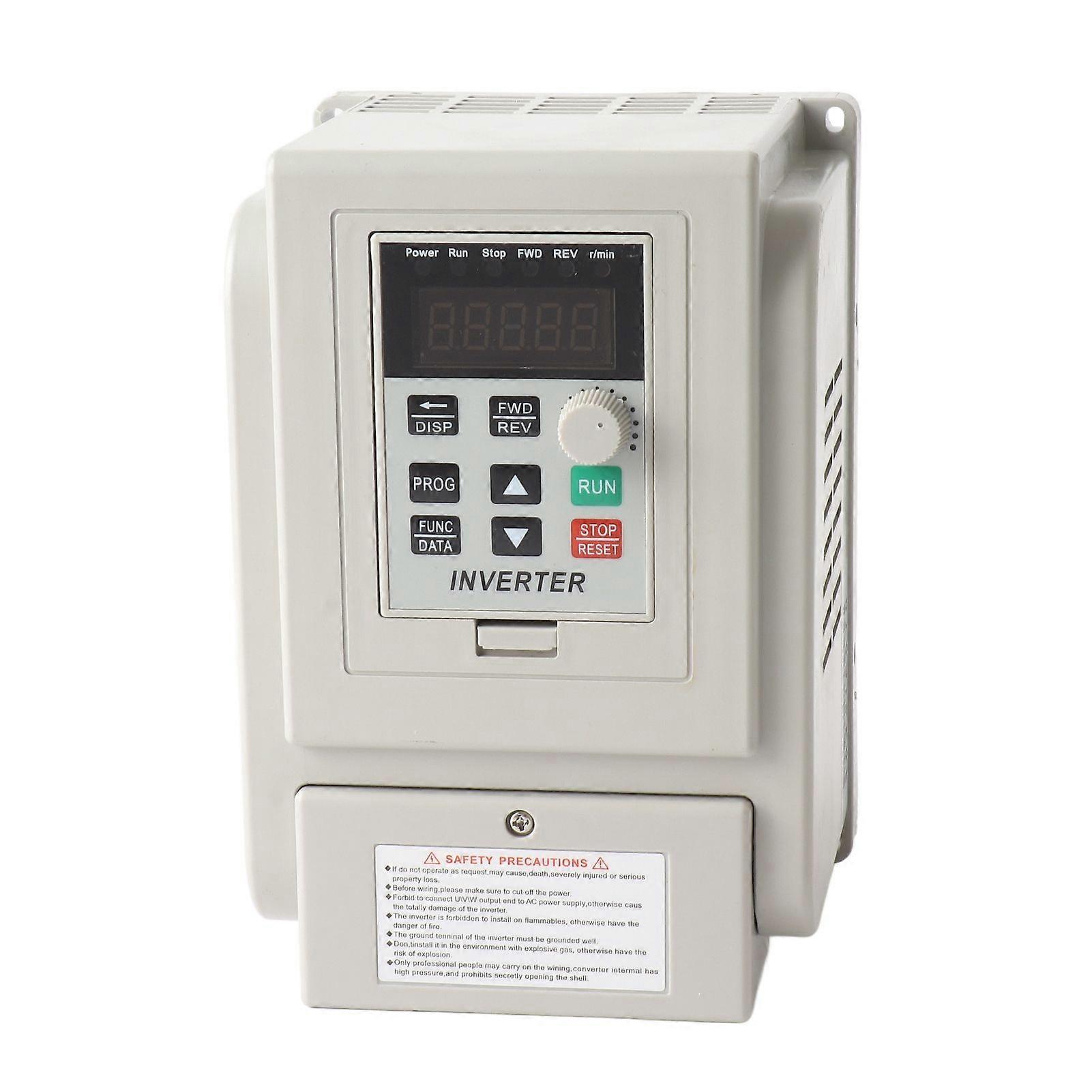 220V Single Phase Variable Frequency Drive Variable Frequency Drive Speed Controller for 3 Phase 4kW AC Motor