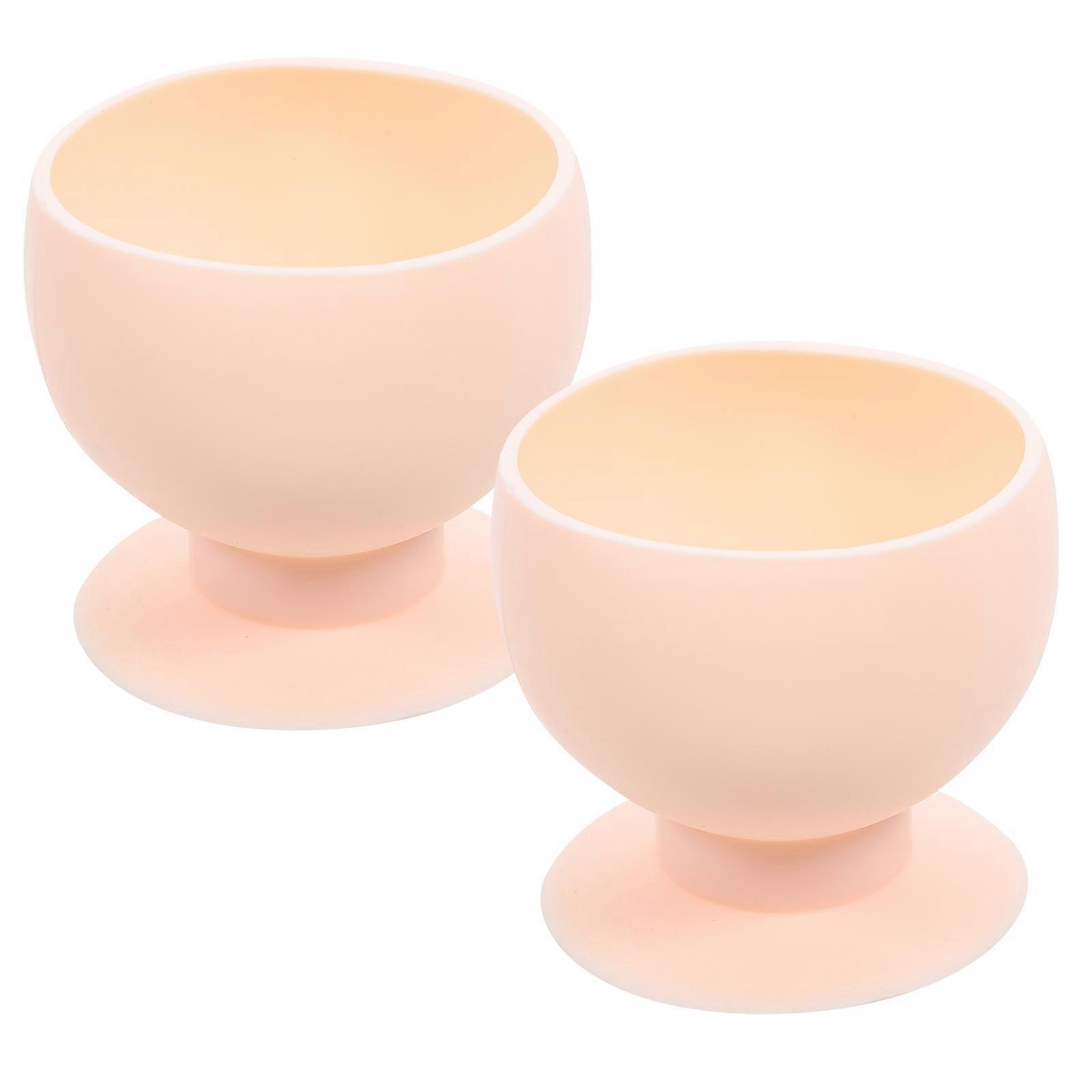 Door Wall Protector Silicone Door Stopper for Home Use 6Pcs Pink