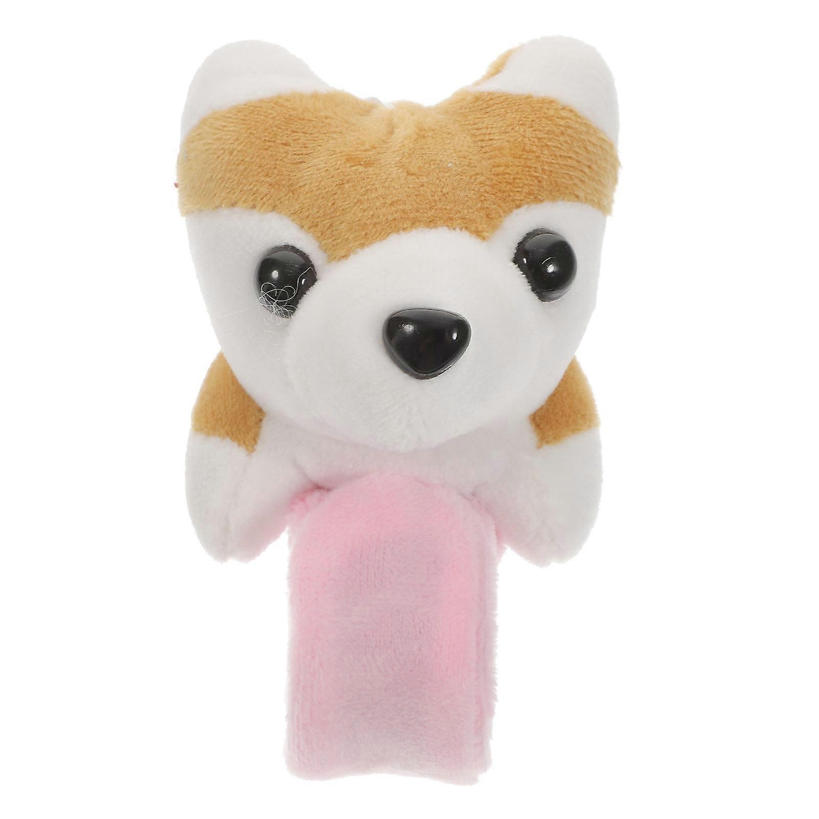 Kids Slap Bracelets Plush Slap Bracelets for Decor 2Pcs Yellow Animal Theme