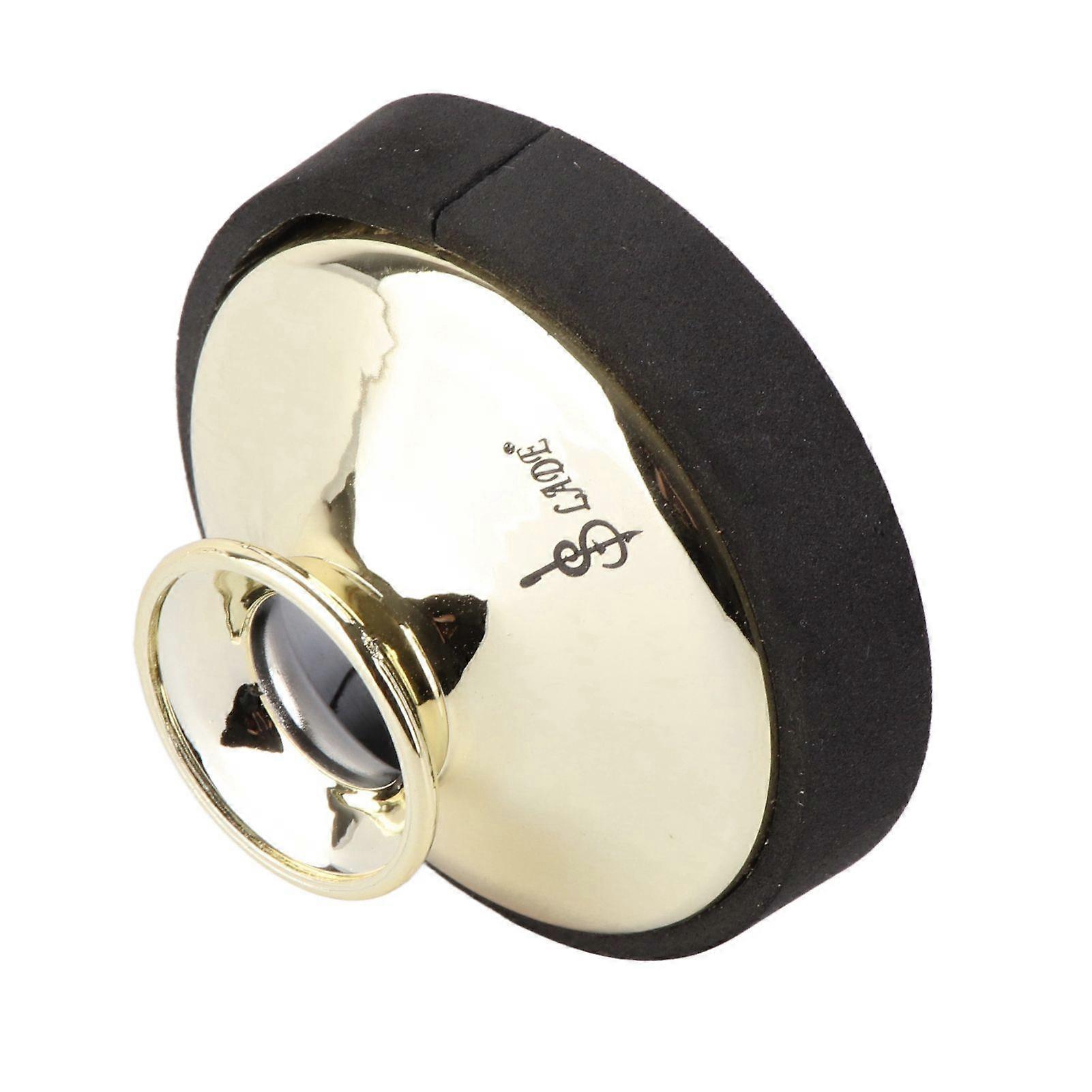 Lade Lightweight ABS Alto Saxophone Mute Sax Dampener Mute Accessory(Gold)