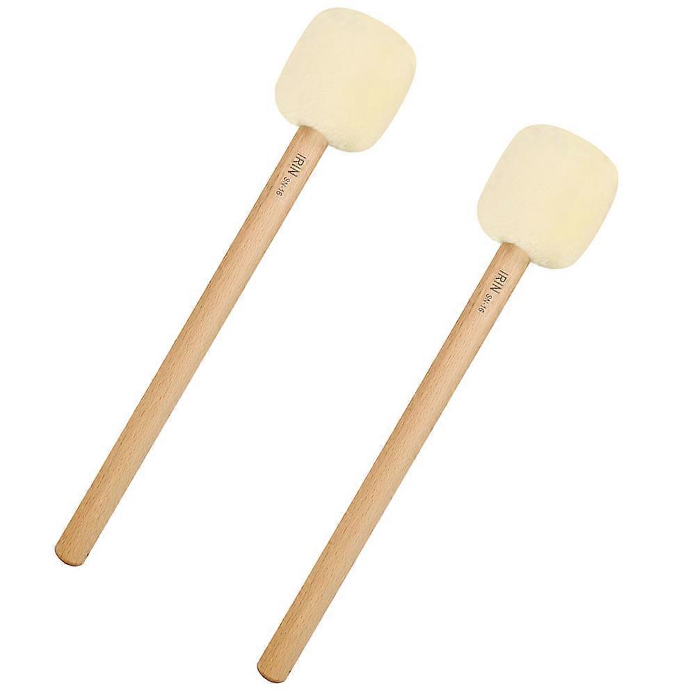 Felt Drum Mallet Bass Drum Stick for Stage Performance 4Pcs Set