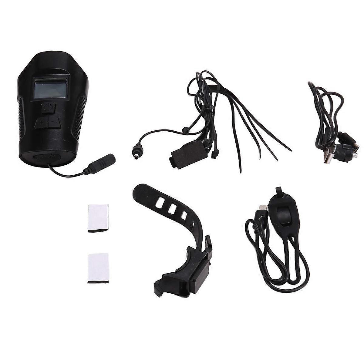 4 in 1 Bicycle Front Light with Horn Bike Light