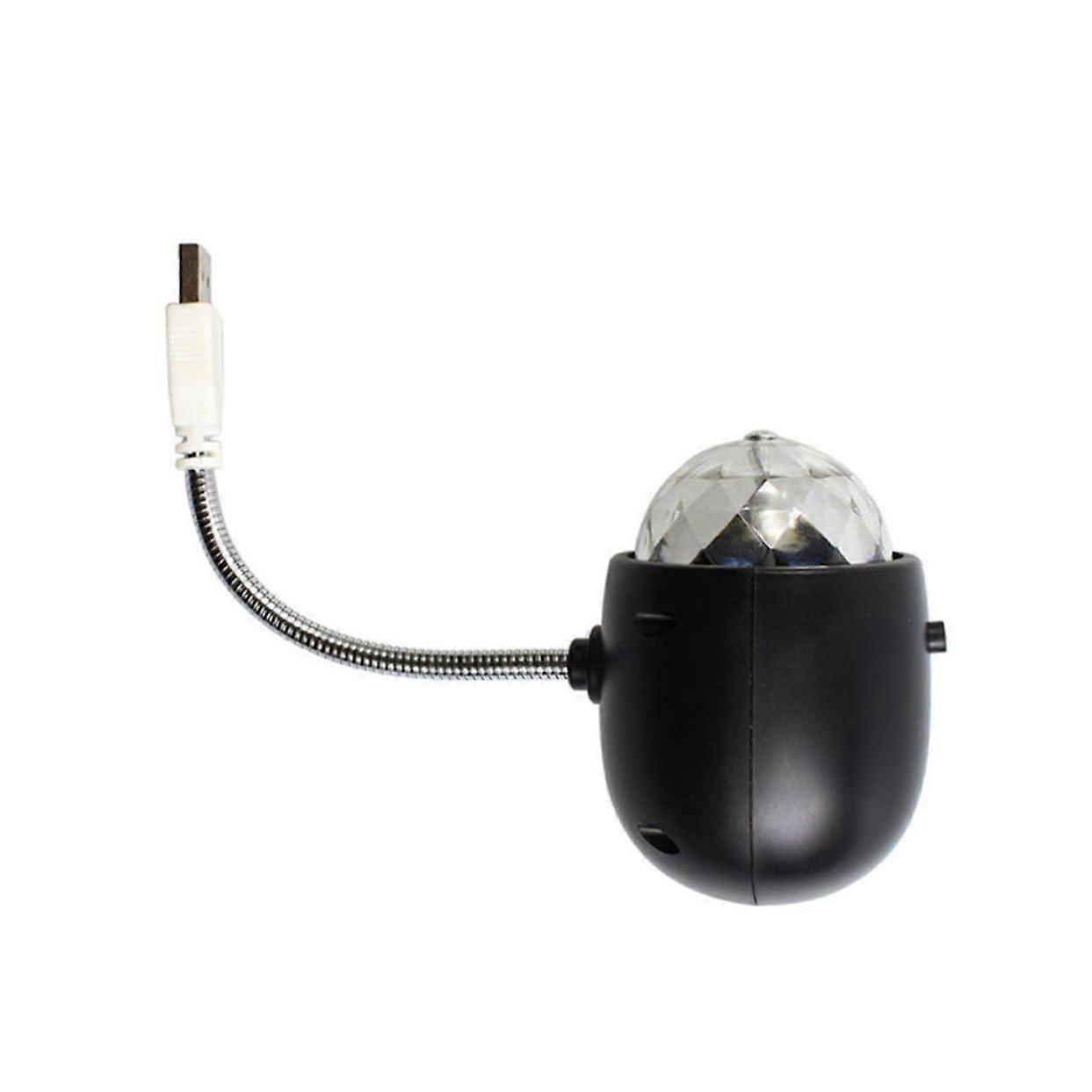 Stage Light USB Powered Mini Spherical LED Night Light for Party Stage Garden Decor Portable