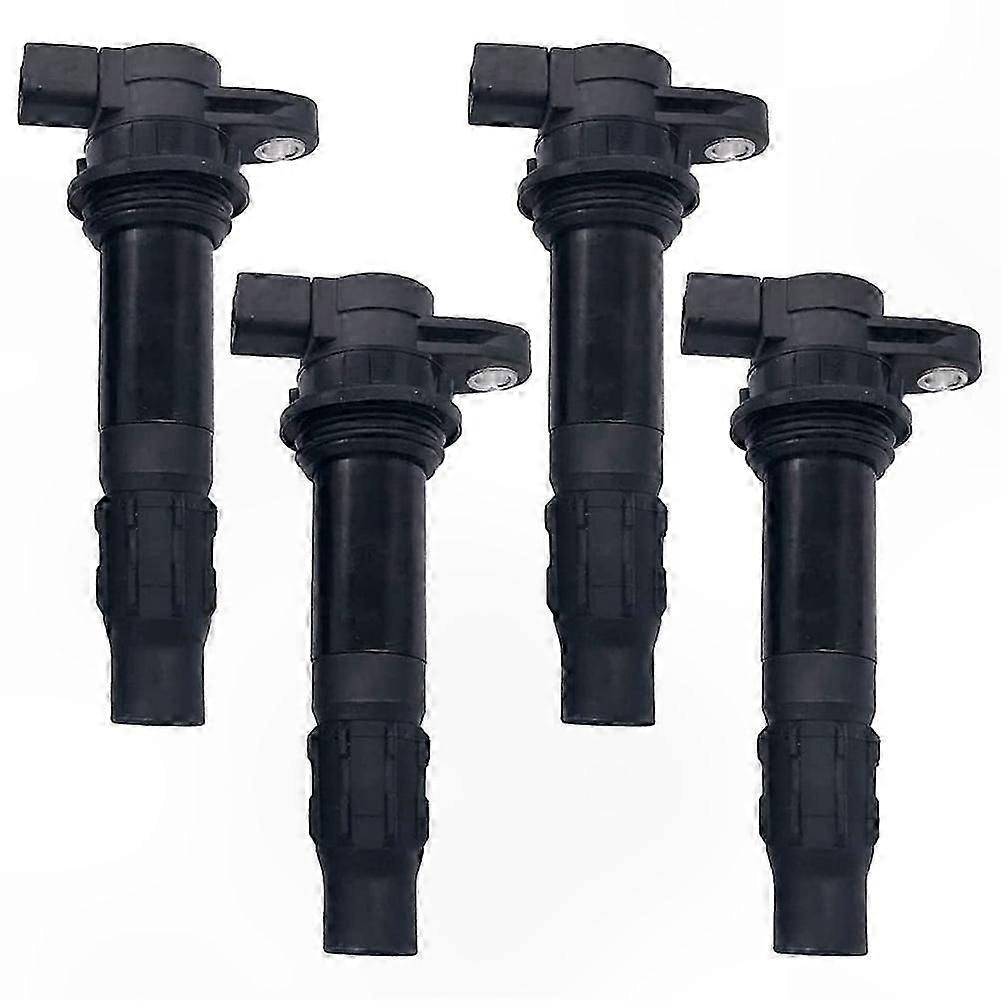 Ignition Coil Set 4Pcs for Waverunner FX VX 1100 2004-2014 Replacement Part 6B6-82310-00-00 6D3-82310-00-00