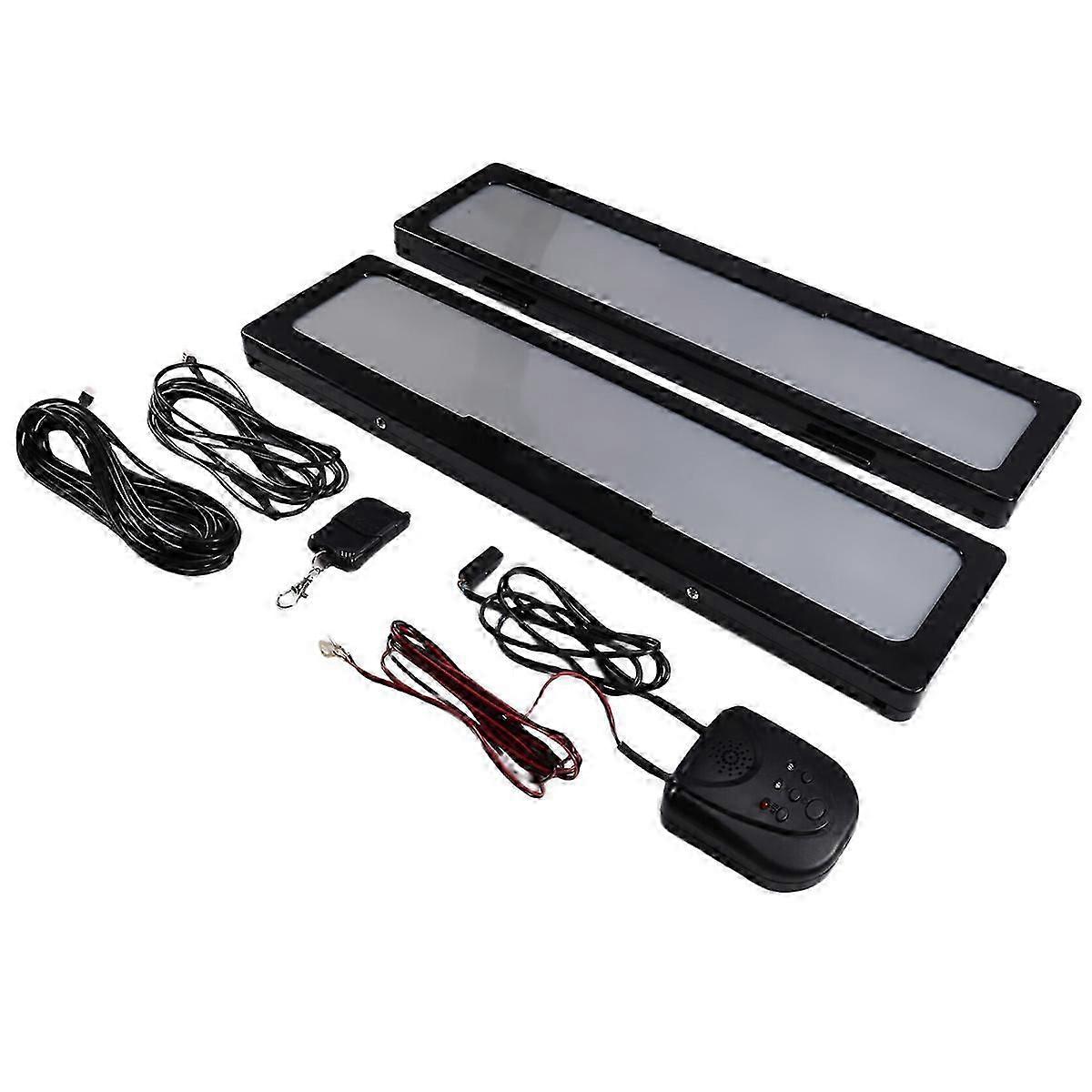 European Style License Plate Frame with Anti-Fog Feature, UK Road Legal Modification