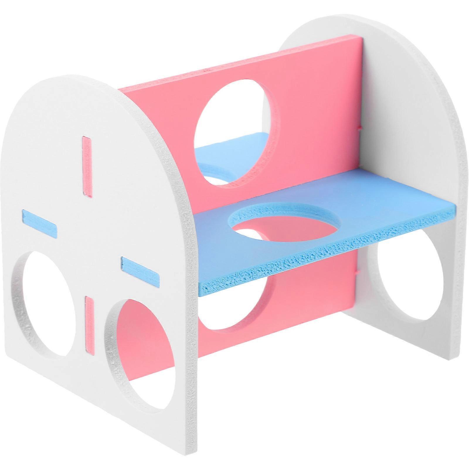 Hamster Tunnel Hideout 2Pcs Guinea Pig Hide Tunnel Toy for Kids in PVC