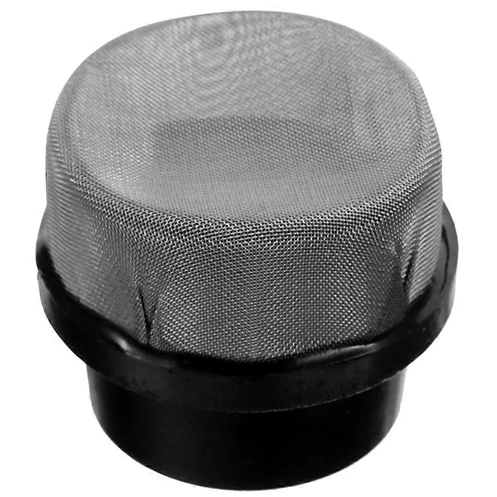 Plastic Air Vent Strainer for Pool Filter Replacement 3Pcs Black