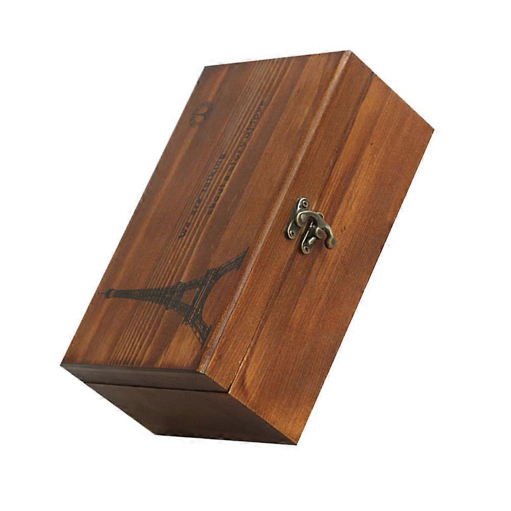 Needlework Box Sewing Box for Scissors Storage Wooden