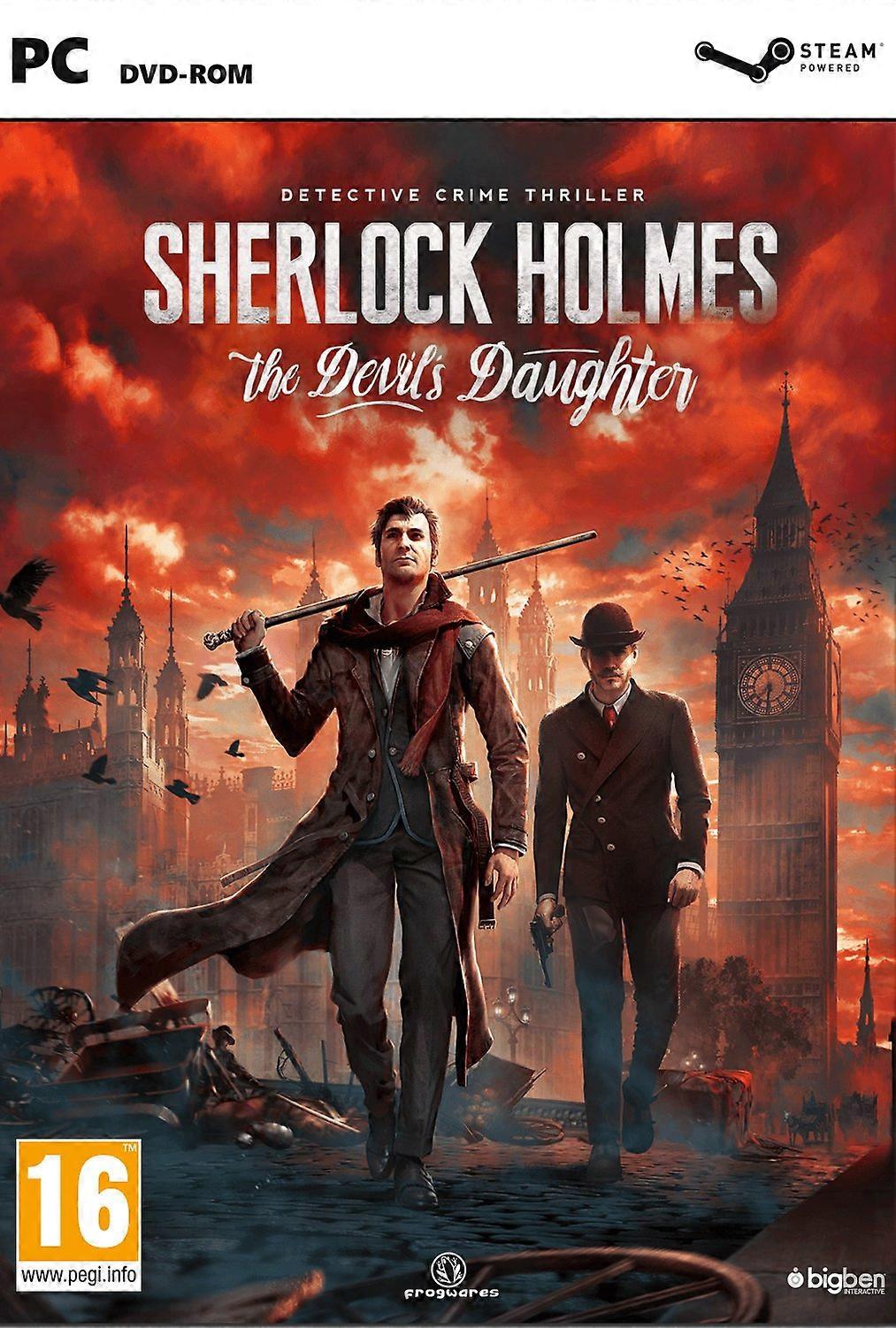 Sherlock Holmes The Devils Daughter (PC DVD) - New & Sealed