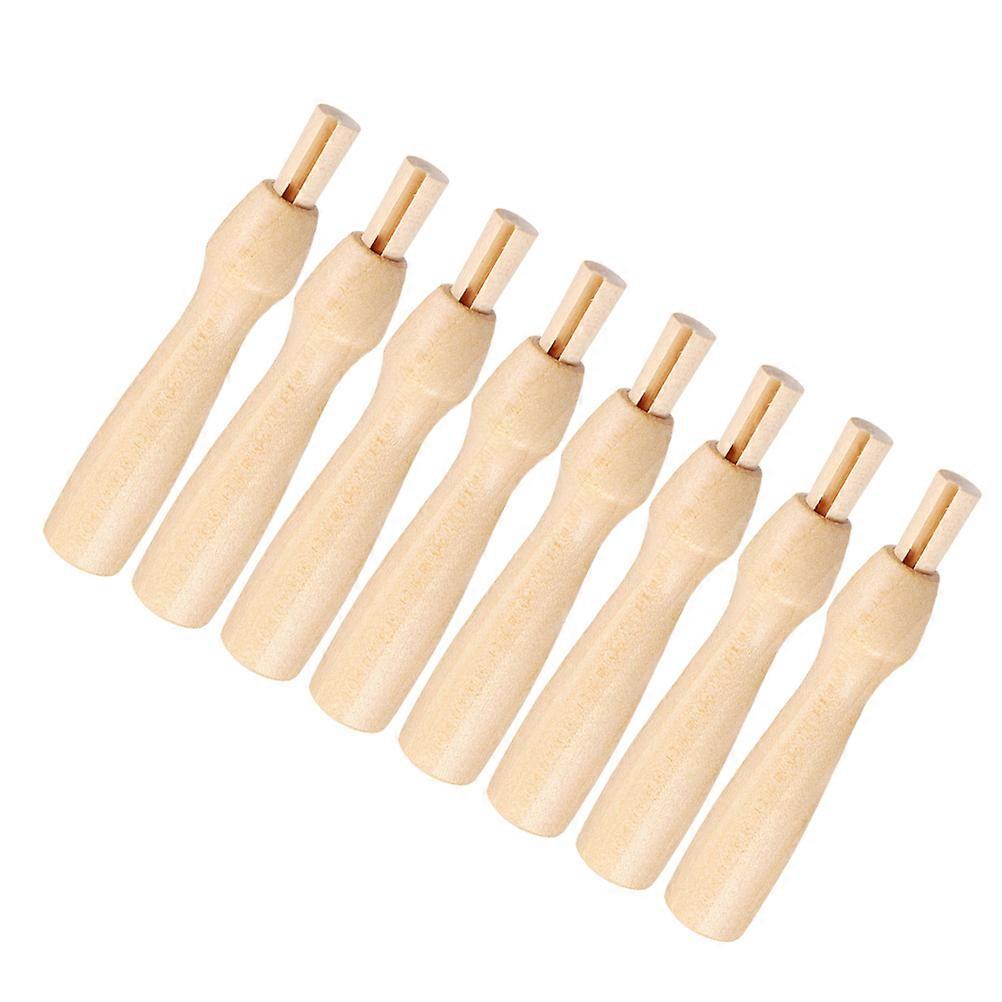 8Pcs Needle Felting Tools 8Pack Felting Tools Handles Creative Individuals Beige Universal Design