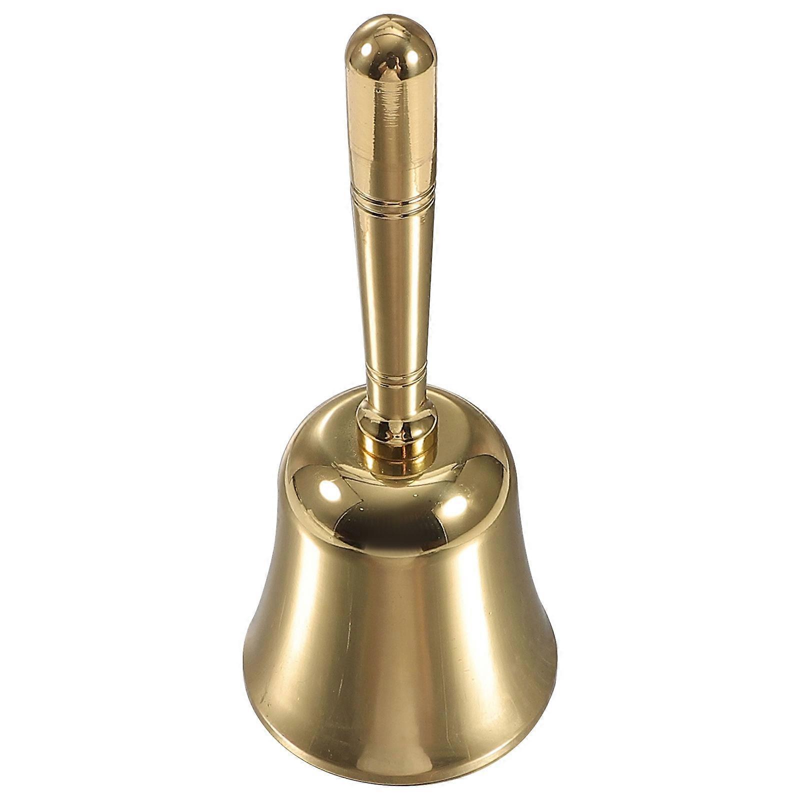 Handheld Bell Traditional Style Hand Bell Use Signal Bell For School Pet Wake-Up 1Set