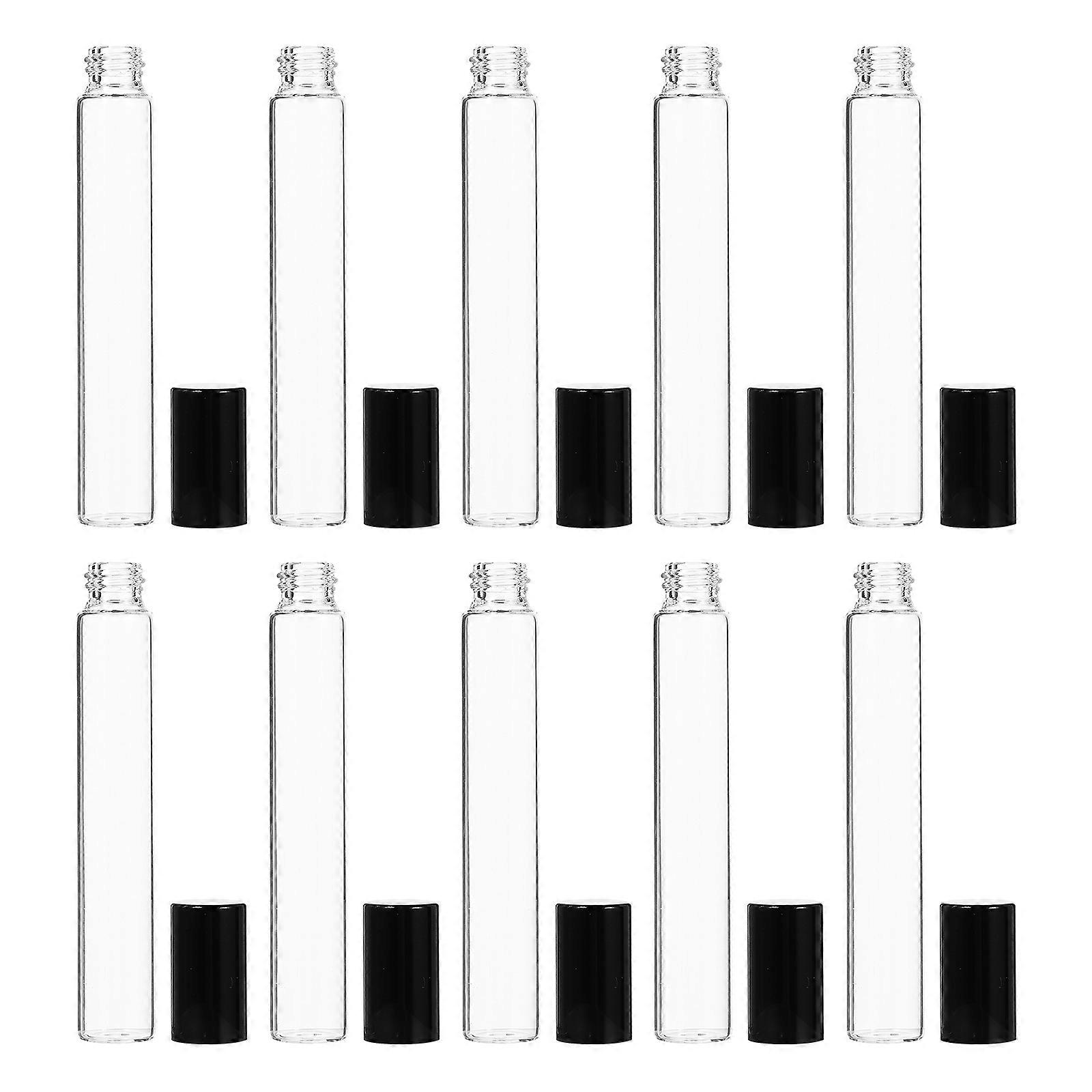10Pcs Roller Applicator For Oil Multi Color Refillable Bottles Empty Bottle Leak-Proof Convenient Storage