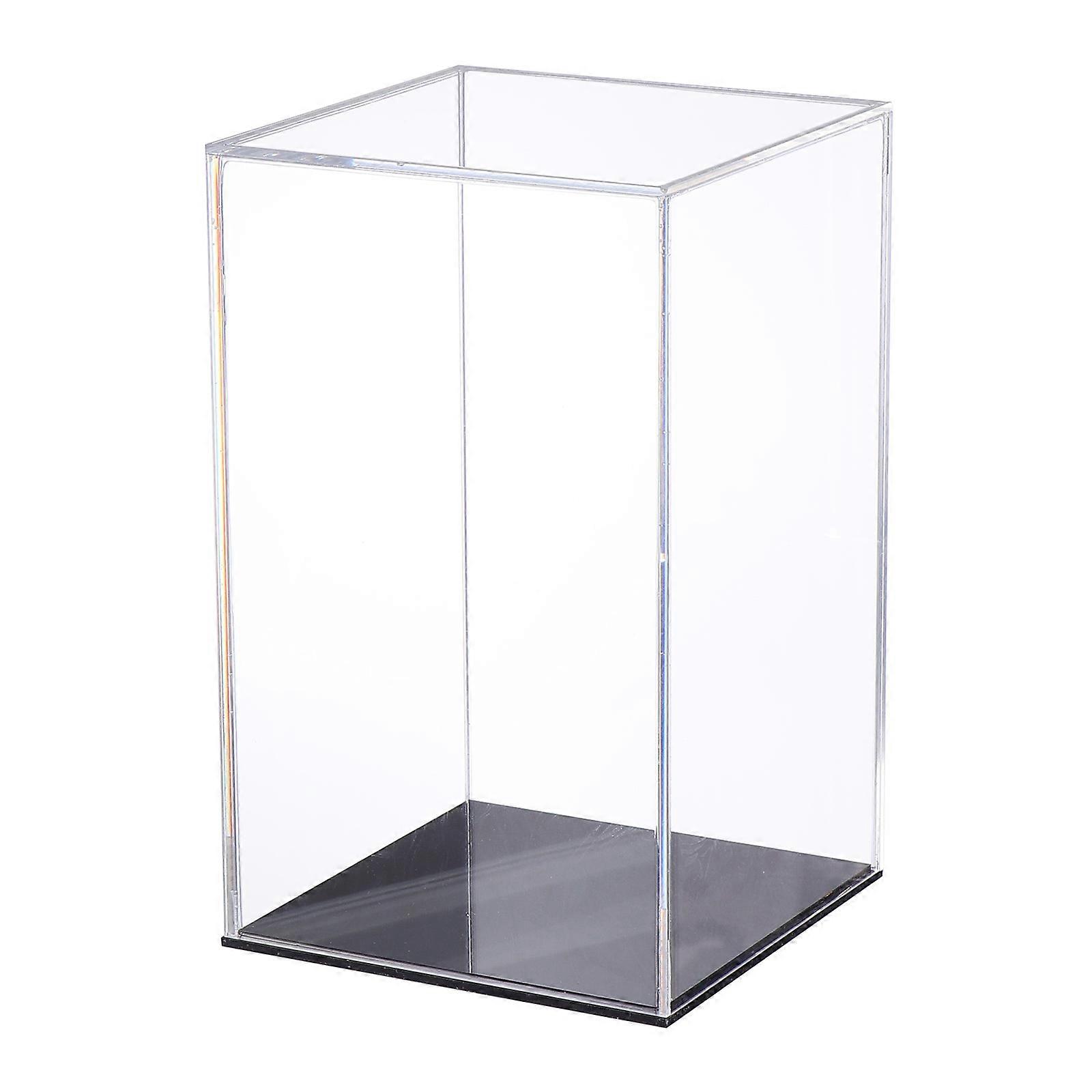 Vertikale Acryl-Displaybox, geeignet für Figuren, 20,00 x 12,00 x 12,00 cm, aschefester Schutz, 1 Stück