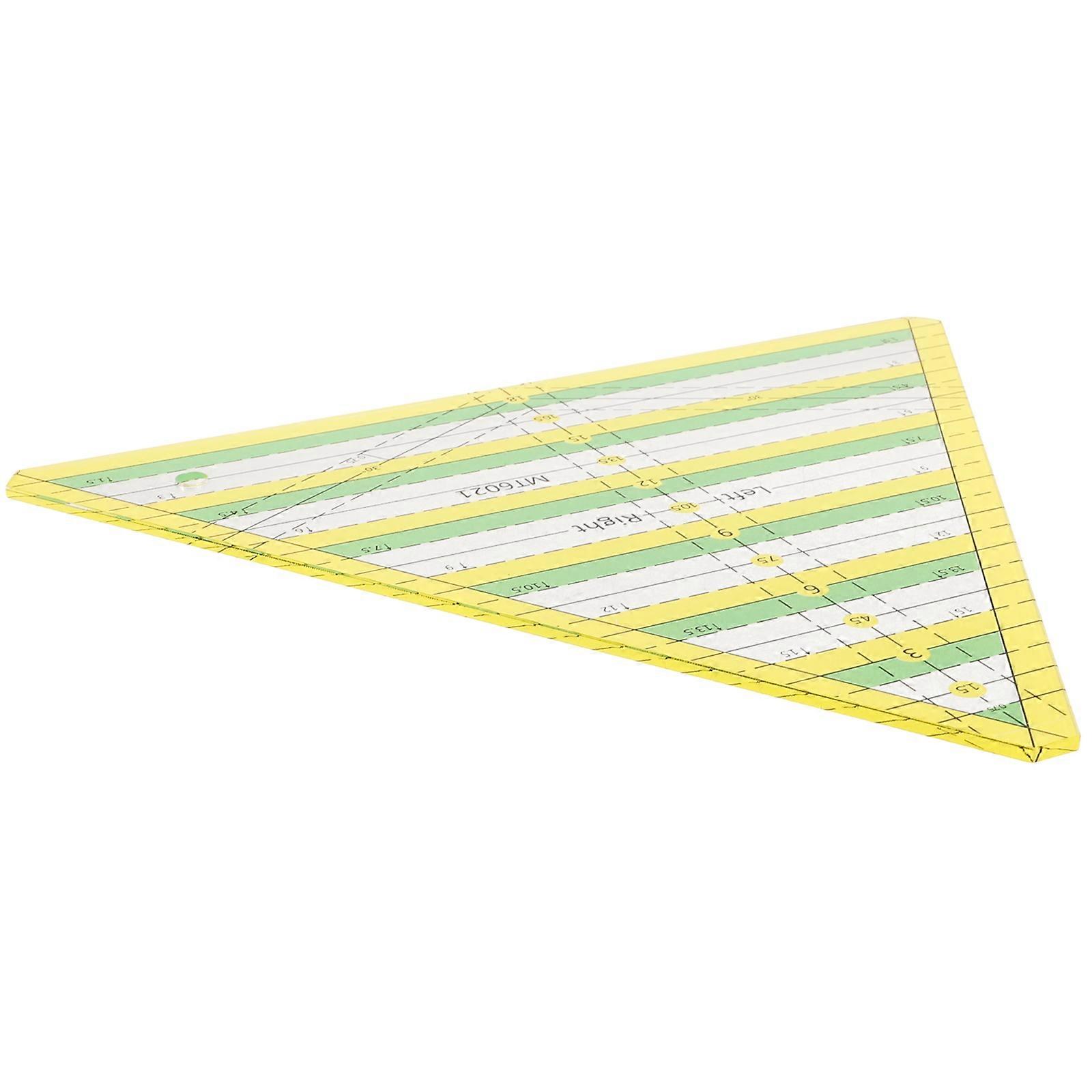 Quilting Ruler Acrylic Sewing Ruler for Durable Patchwork 3Pcs Set