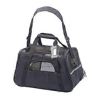 Pet Carrier Travel Bag Breathable Mesh Foldable Transport For Cat Puppy
