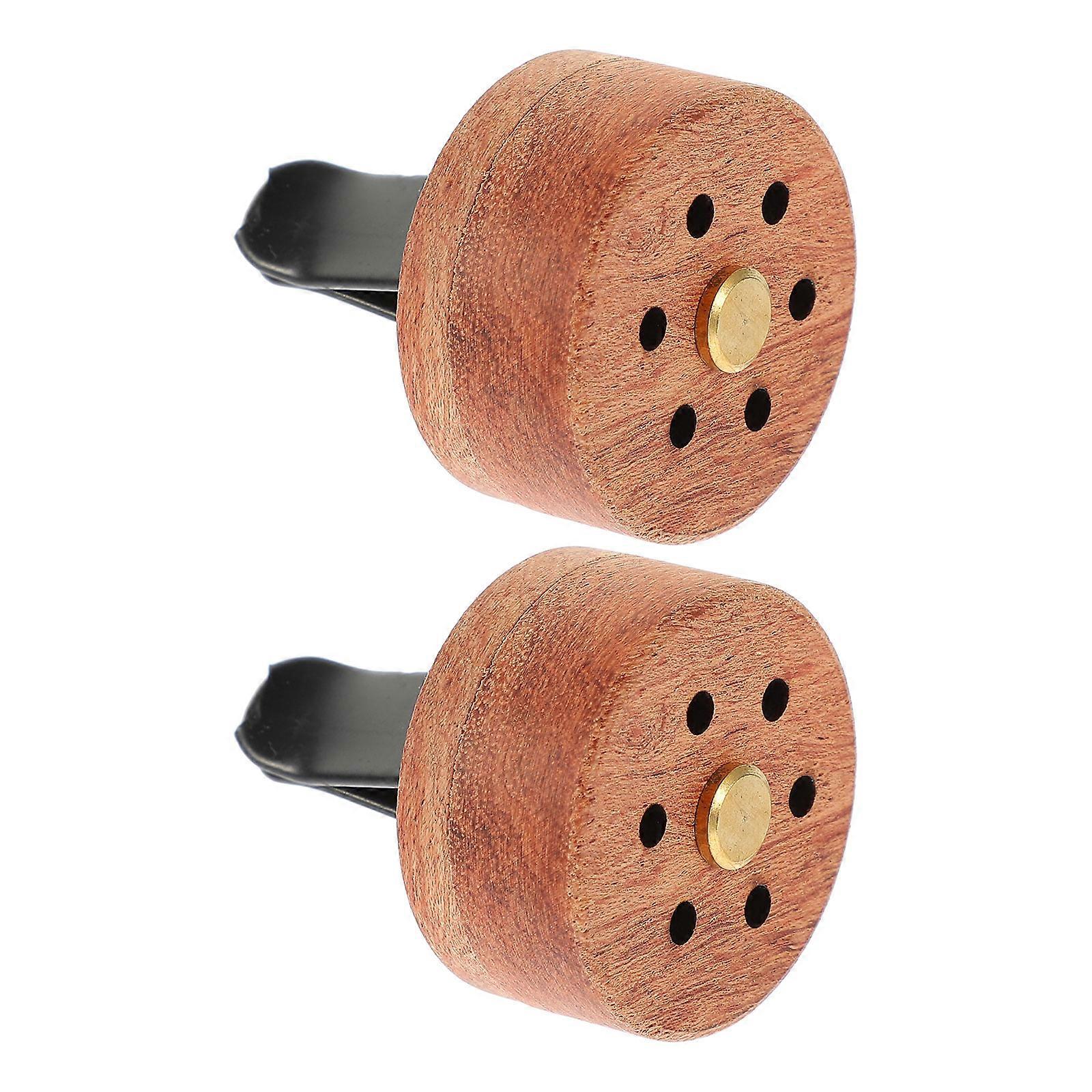 Car Perfume Diffuser Wooden Diffuser for Car Use 6Pcs Set