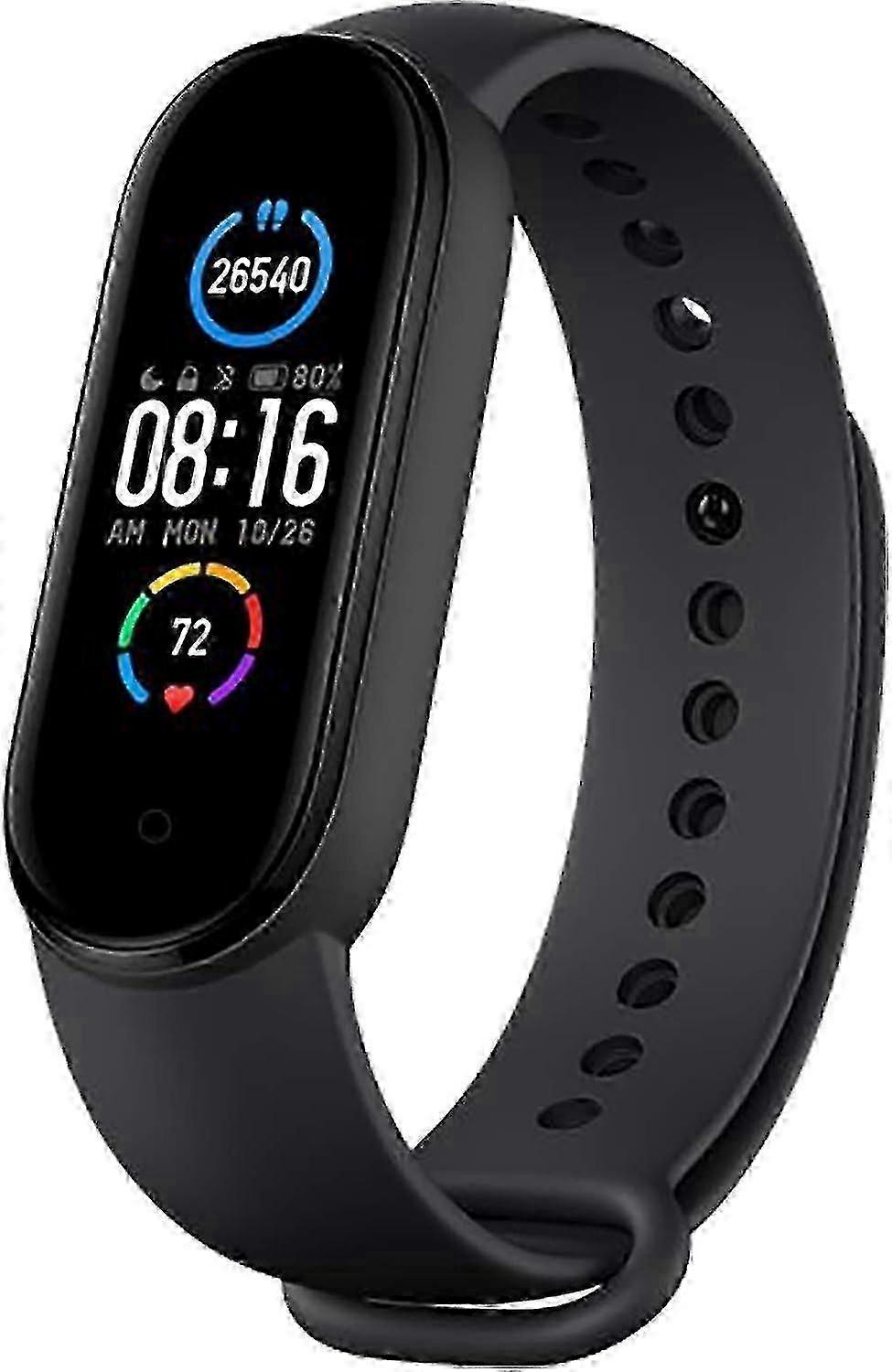 Xiaomi Mi Smart Band 5 Black sports activity tracker, health monitoring, 11 exercise modes, 1 day of battery life