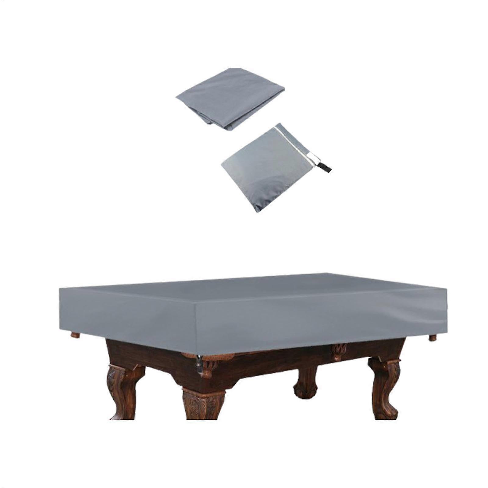 Waterproof Pool Table Cover 8ft, 210D Oxford Protector with Drawstring