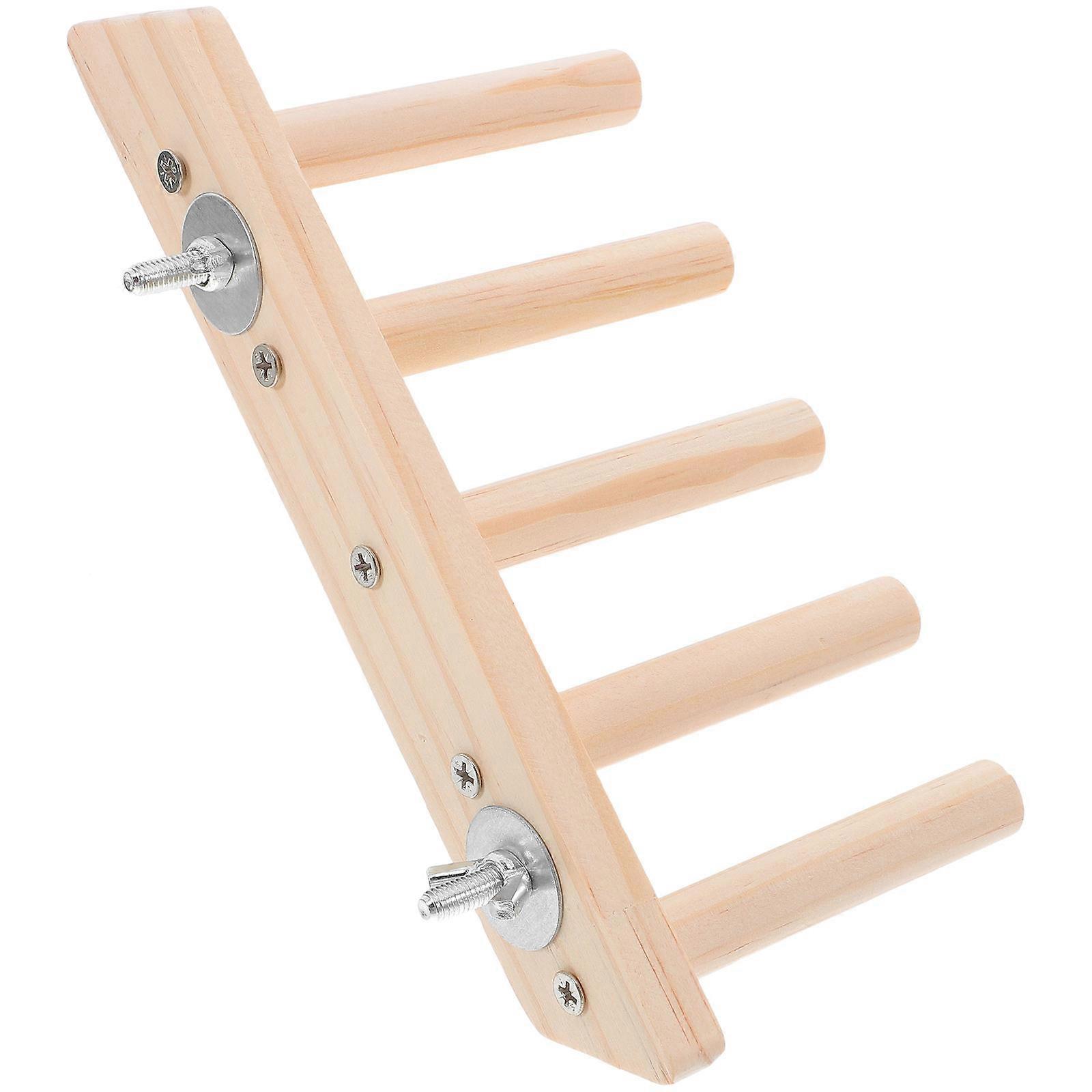 Cat Ladder Wooden Climbing Frame for 4Pcs Space-Saving Wall Mounted Steps