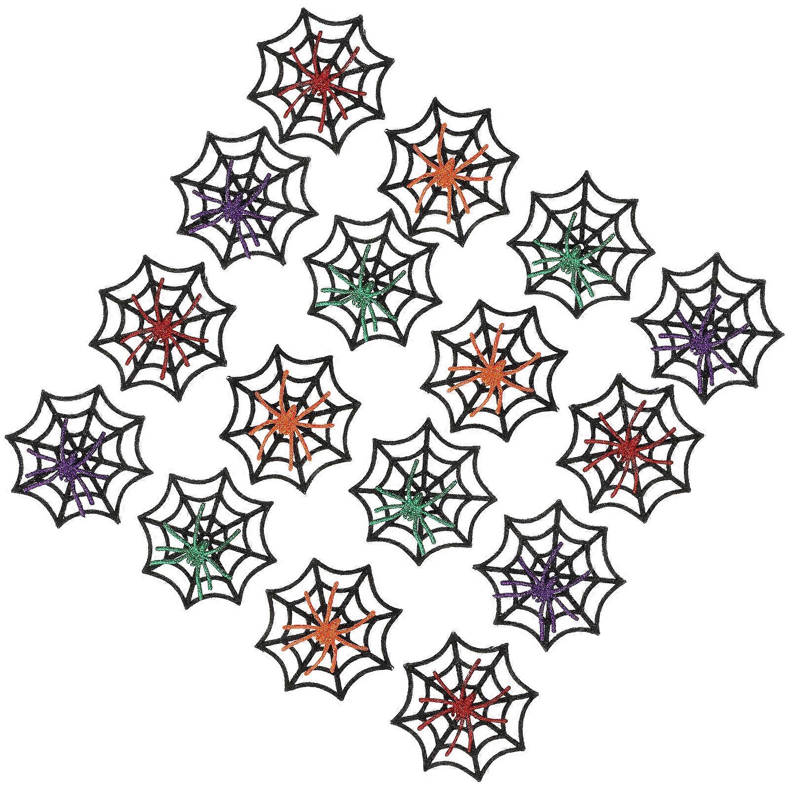 Halloween Spider Webs Decorative Spider Webs for Party Layout 4Sets