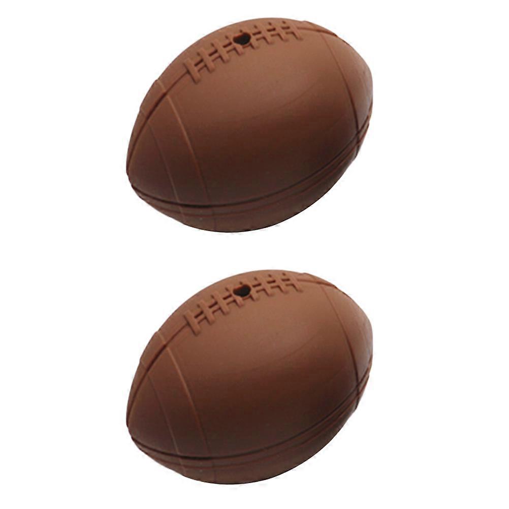 Decorative Rugby Ice Mold for Beverage Ice Ball Making 8Pcs