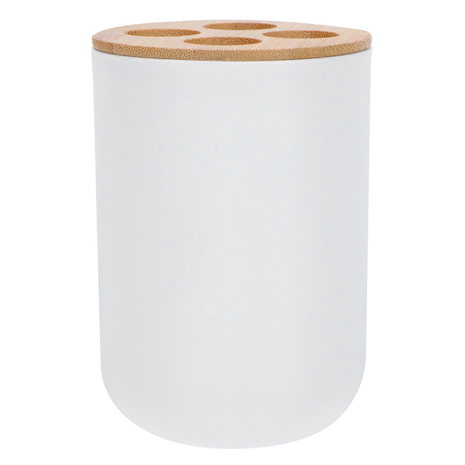 Washing Cup with Toothbrush Holes for Household Storage Function 3Pcs