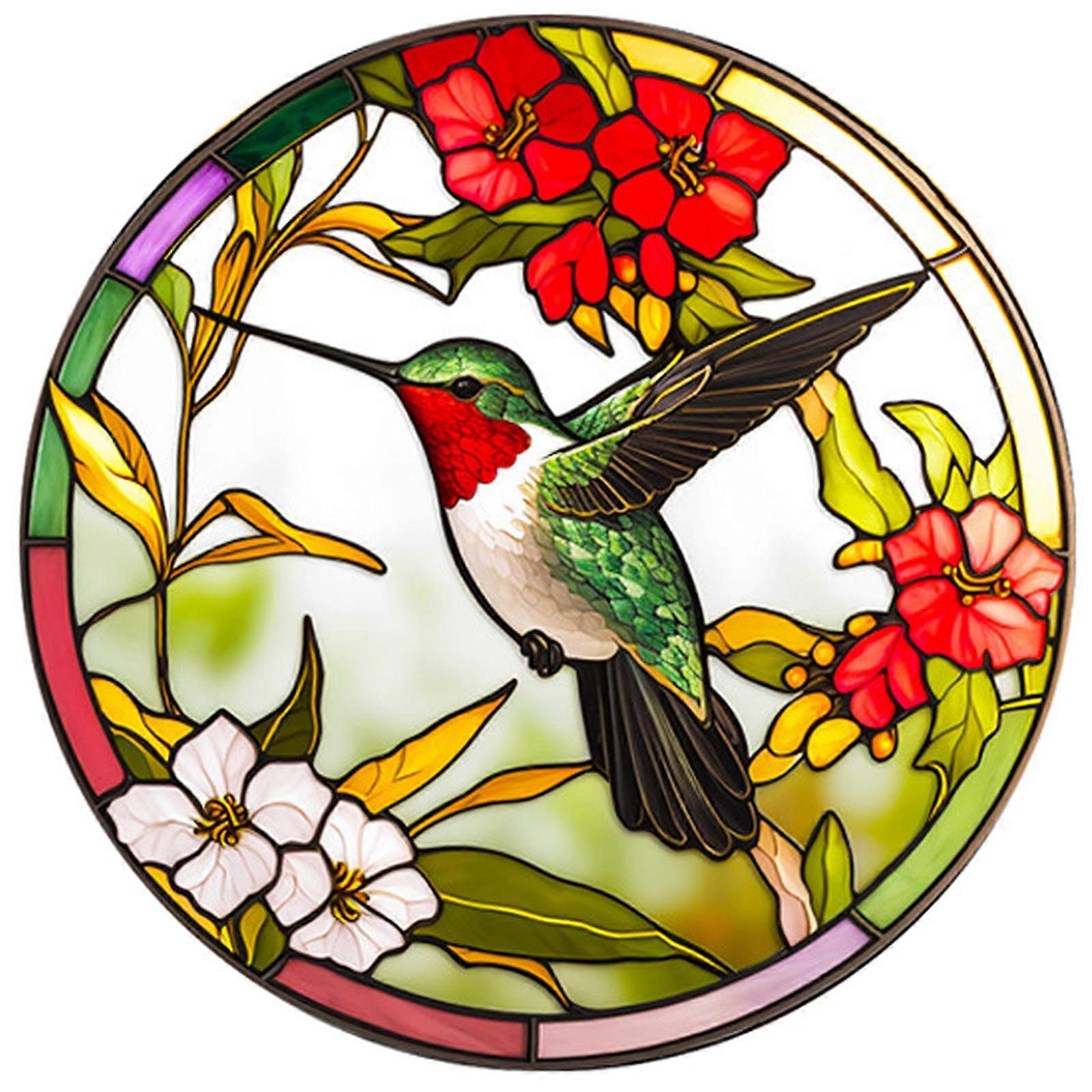 Bird Window Decal PVC Window Cling for Bird Safety 4Pcs Pack
