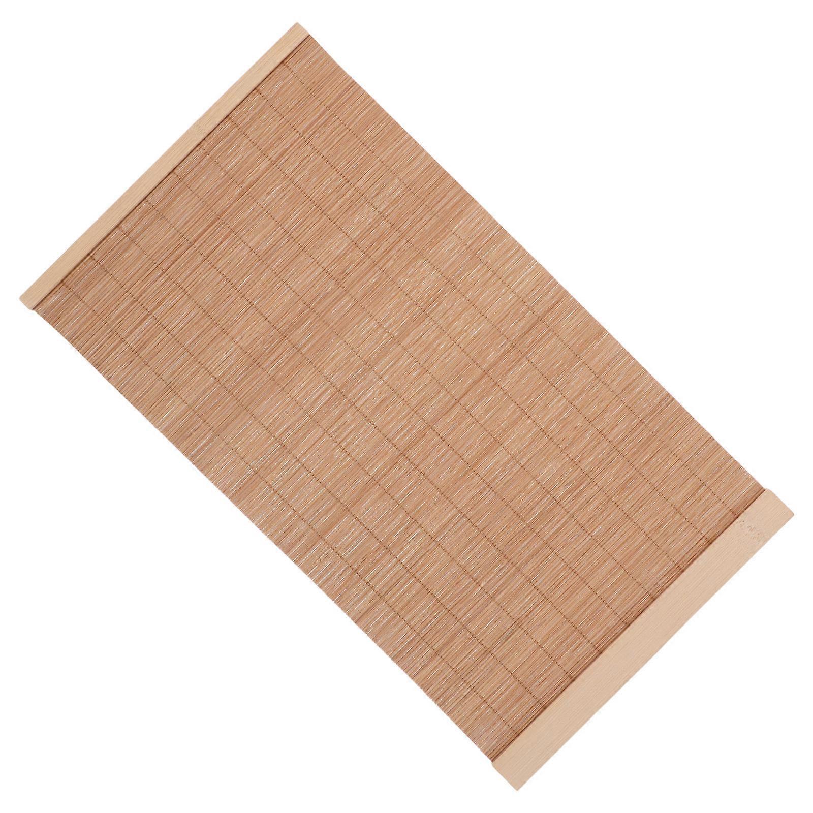 Tea Coasters Heat Resistant Table Protection for Tea Table Light Brown Material with Woven Craftsmanship 1Pack