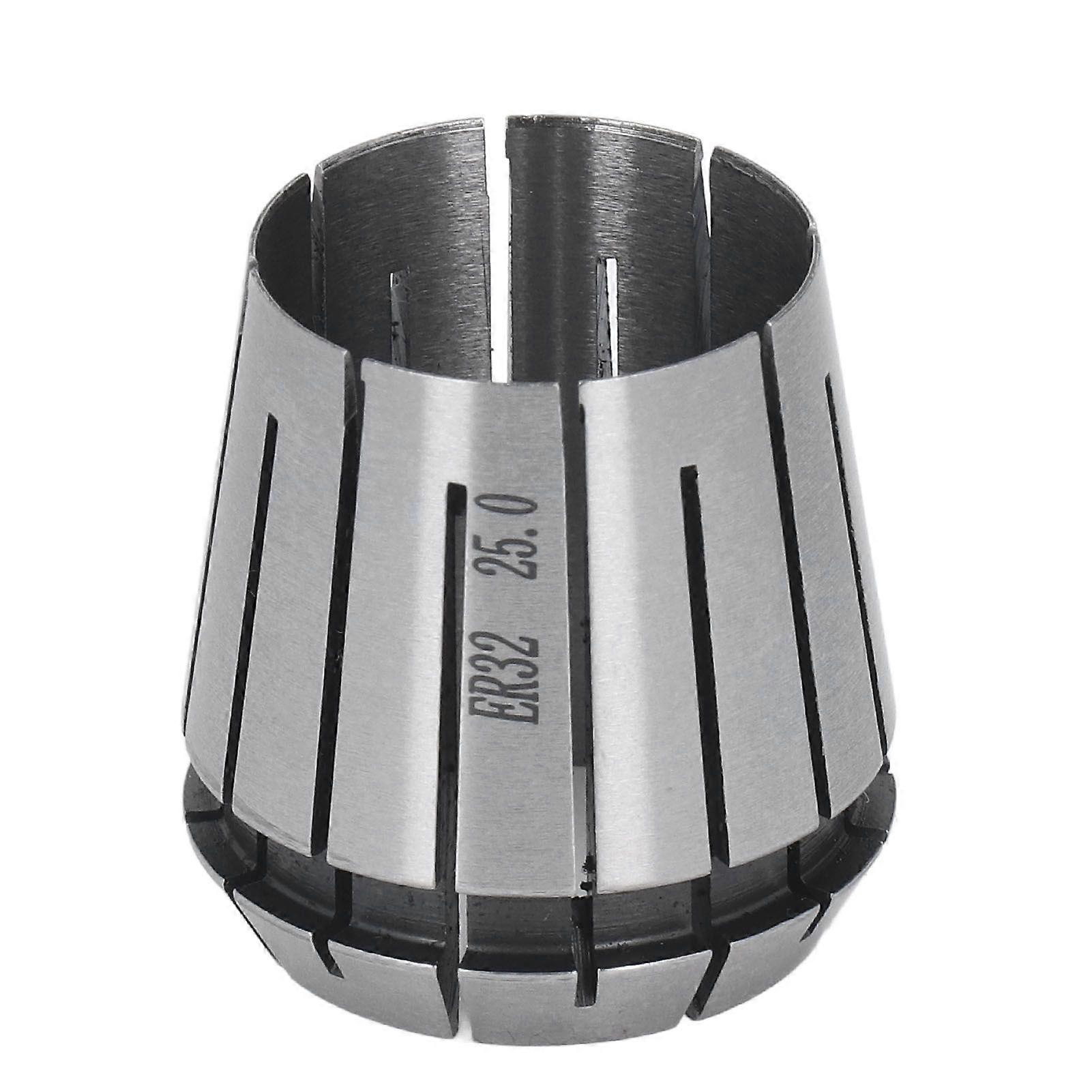 Collet Chuck Spring Collet Cemented Carbide ER32 Clamp Lathe Accessory for Milling Machine 25mm / 0.98in