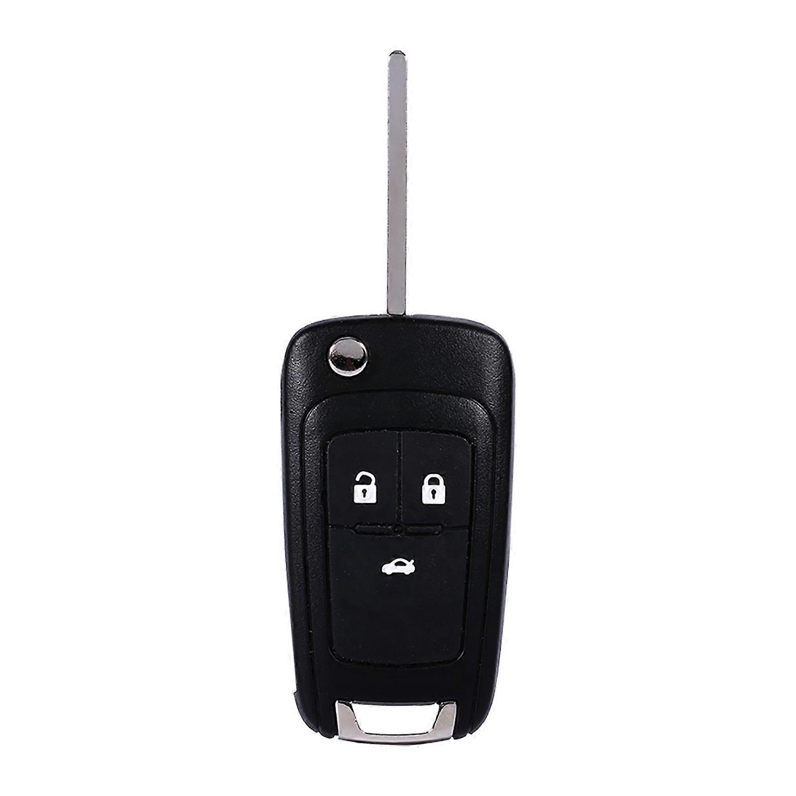 Flip Folding Remote 3 Buttons Key Fob Shell Case For Vauxhall Opel Zafira Astra Insignia Holden