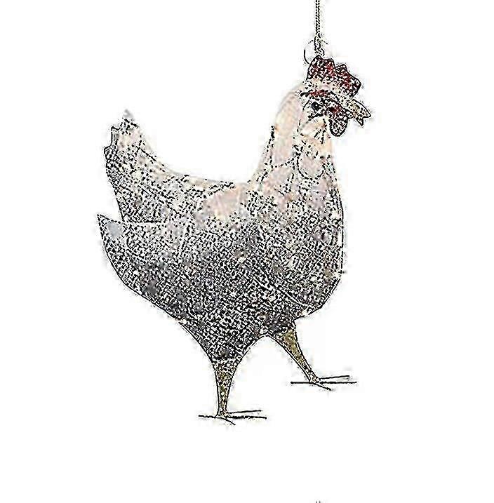 Chicken With Scarf For Christmas Tree Hanging Pendant Ornaments-MXBC