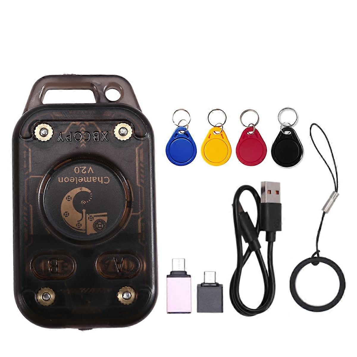 Chameleon V2.0 RFID Smart Chip Reader Emulator+4XCUID Keychain