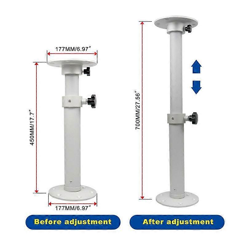 Adjustable Table Pedestal Detachable Table Base Stand Leg Base Mount