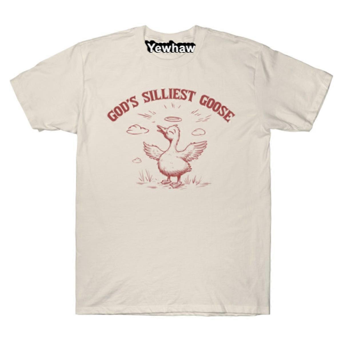 Camiseta do Ganso Mais Bobo do Deus Silly Goose Tee