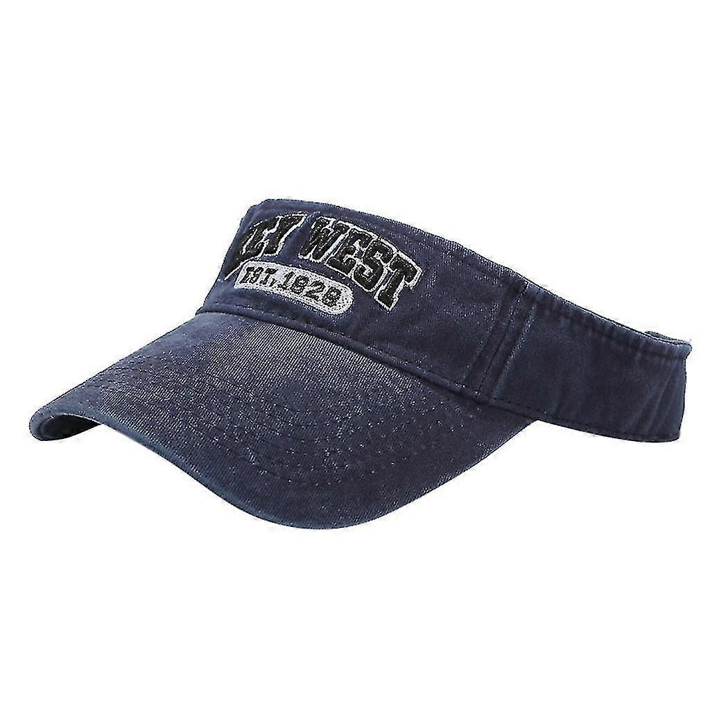 Athletics Hat Outdoor Adjustable Cap Summer Sunscreen Visor Empty Top