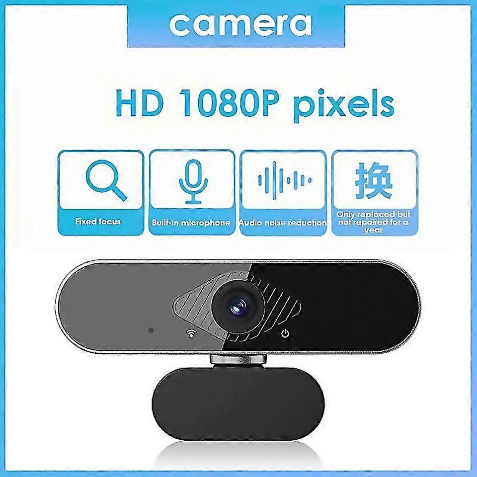 For Full Hd 1080p Webcam Usb Web Camera With Microphone For Pc Laptop