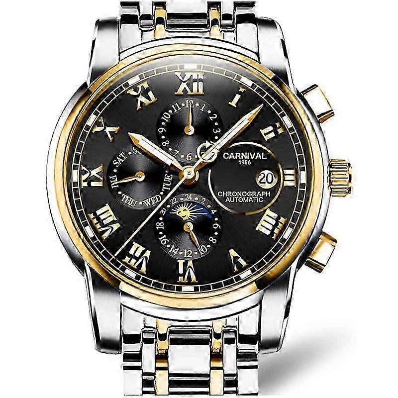 25-26 automatic luminous multi-function mechanical business men's watch