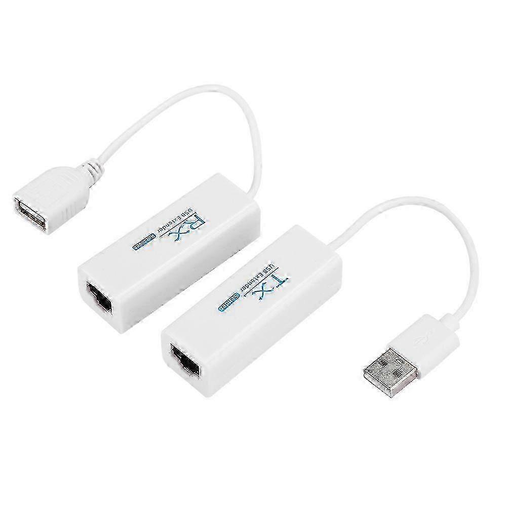 USB 2.0 200M Extender RJ45 Ethernet Extension Cable Network Cable Adapter