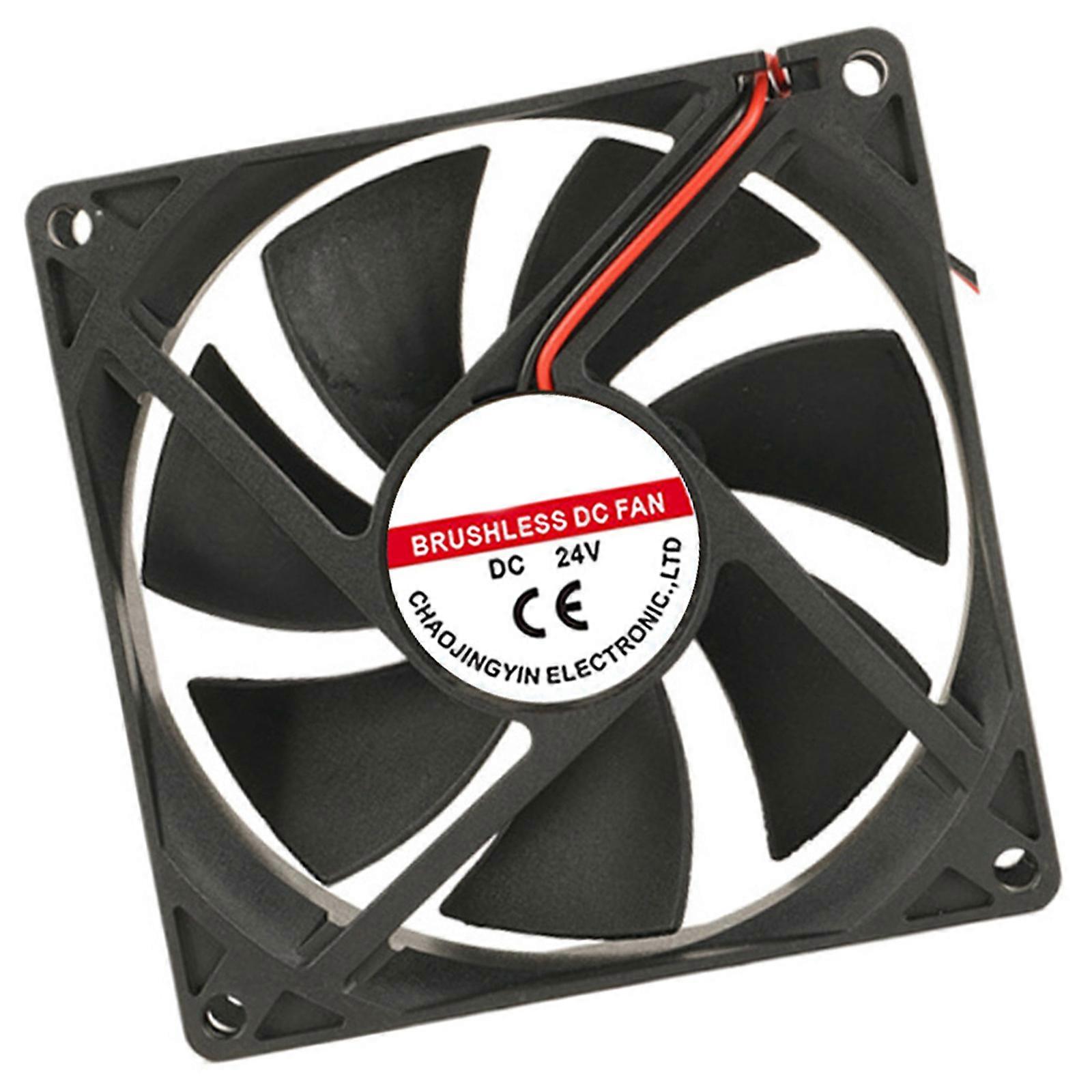 DC9225 Case Fan Hydraulic Bearing Technology ABS Frame DC5/12/24V for Networking Storage and Office Electronics Multicolor