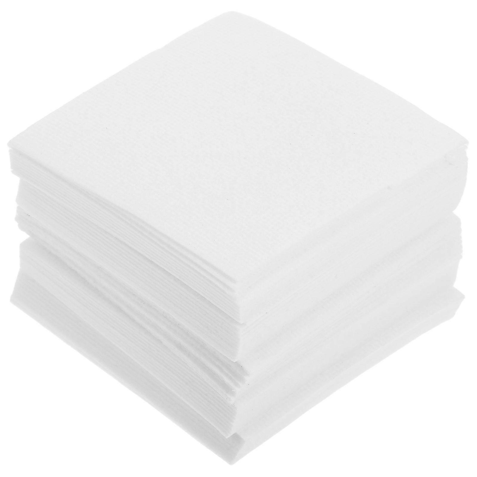 50pcsセラミックファイバーガスケット紙電子レンジ窯高温断熱セラミックファイバーシート耐火窯紙DIYポット用の白いフェルトスクエア
