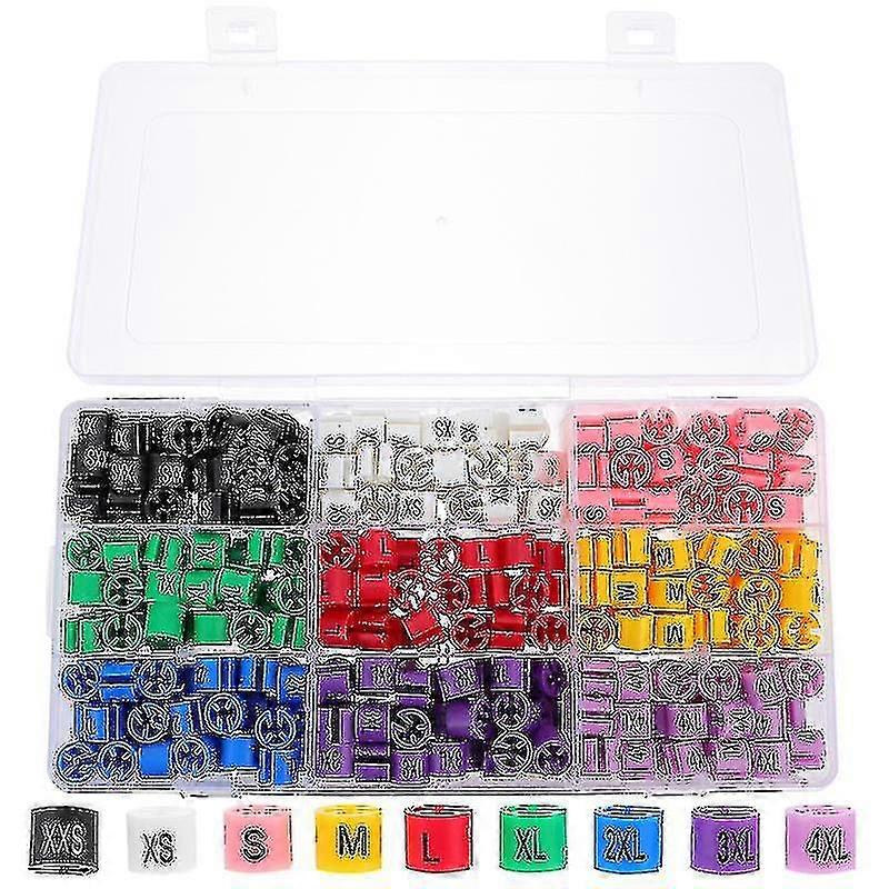 New Arrival: 450pcs Hanger Size Markers