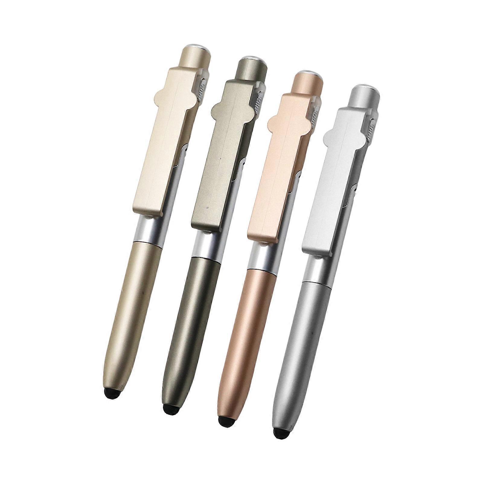 Foldable Emergency Tool Pen Multifunctional Folding LED Tool Pen LED Work Pen Suitable for Technicians Enthusiasts Multicolor