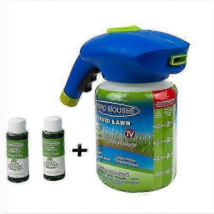 Hydro Mousse nestemäinen ruohon siemenruisku Advanced Growth Formula nurmikon nurmikonhoito ammattimainen sovellus