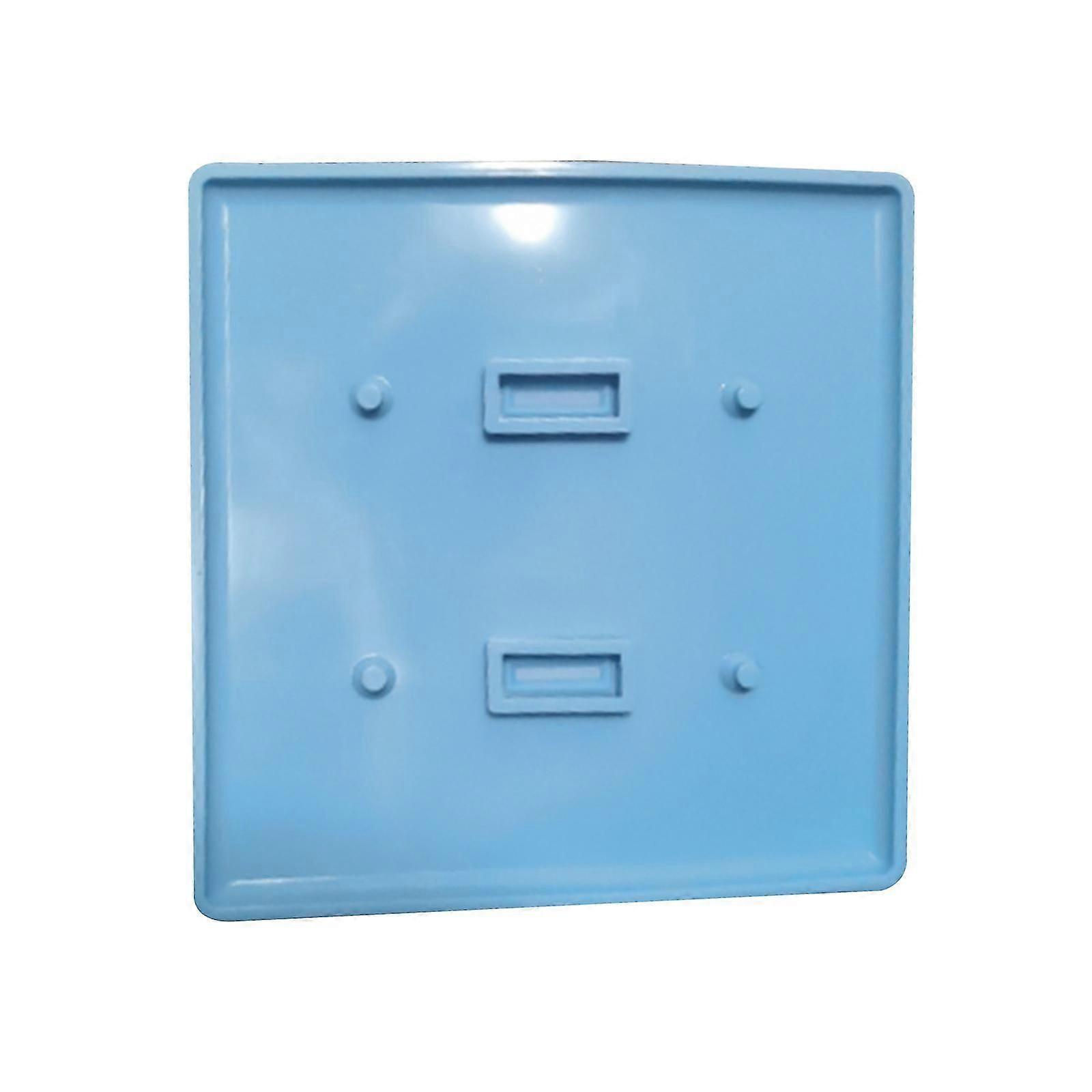 Diy Switch Socket Panel Casting Silicone Mould Crafts Jewelry Making Tool Epoxy Resin Mold